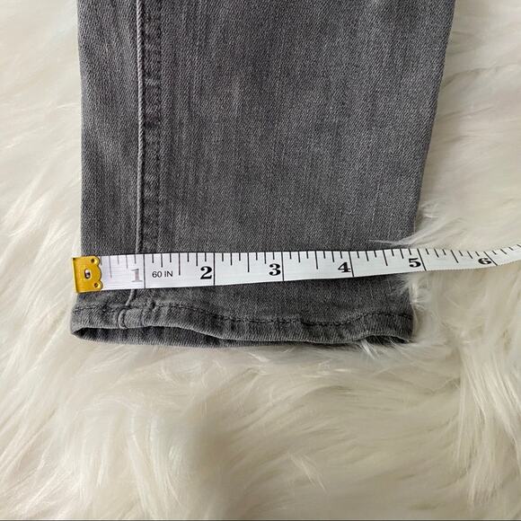 Madewell Skinny Skinny Ankle Grey Size 26 Jeans Mid Rise Stretch Inseam 27.5 - Picture 11 of 11